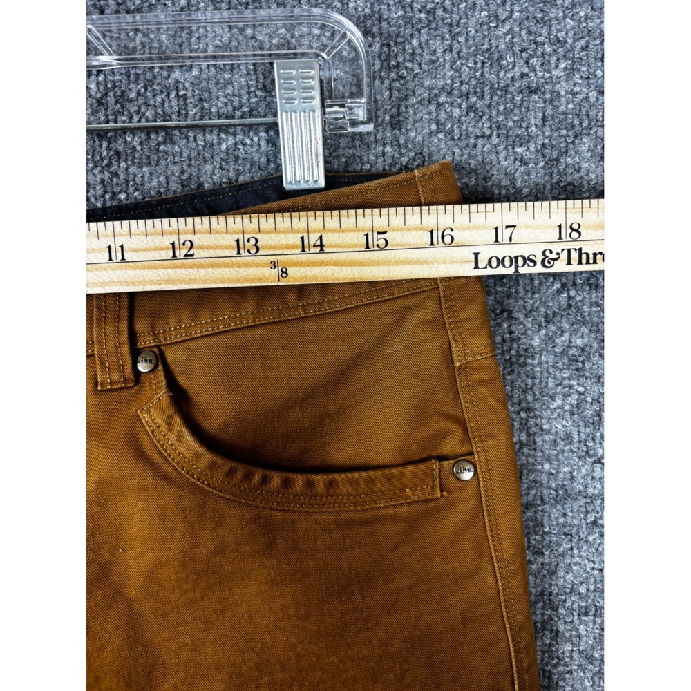 Kuhl Knee Pants Men's 33x28 Brown Free Rydr Tapered Articulated Gorpcore - Picture 6 of 7